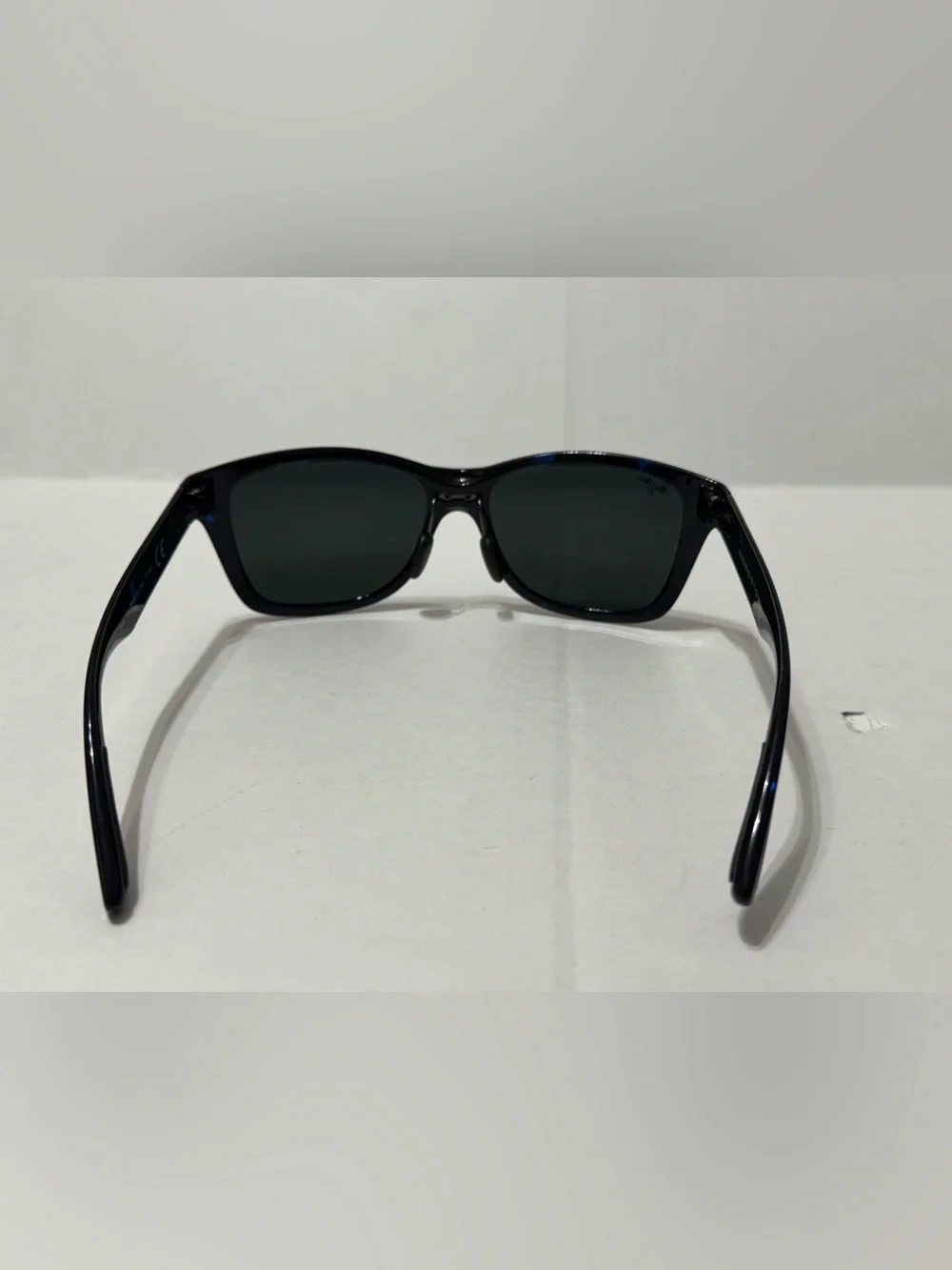 Maui Jim Road Trip MJ435-03J Polarized Sunglasses Black Blue 57-17-134